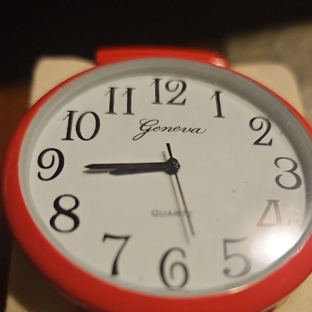 Geneva Vibrant Red Watch